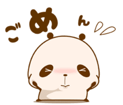 Bread panda. sticker #8111358