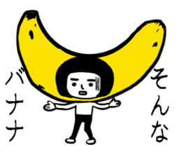 The man of the surreal bob cut vol.2 sticker #8111412