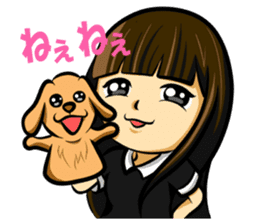 Small animals Mayuho sticker #8112639