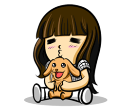 Small animals Mayuho sticker #8112640