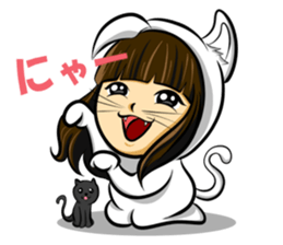 Small animals Mayuho sticker #8112642