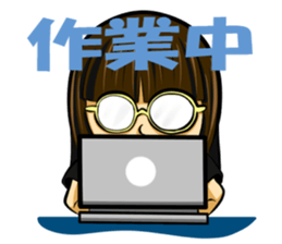 Small animals Mayuho sticker #8112643