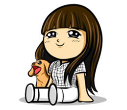 Small animals Mayuho sticker #8112655