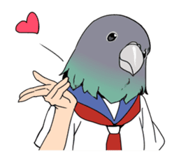 high school girls's sticker vol.2 sticker #8113380