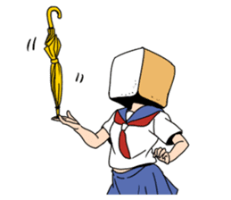 high school girls's sticker vol.2 sticker #8113385