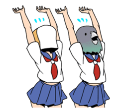 high school girls's sticker vol.2 sticker #8113393