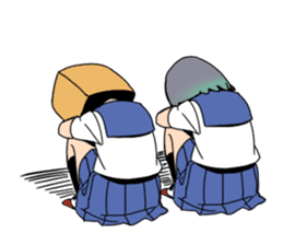 high school girls's sticker vol.2 sticker #8113408