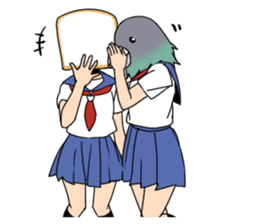 high school girls's sticker vol.2 sticker #8113414