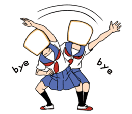high school girls's sticker vol.2 sticker #8113418