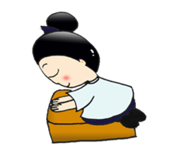 Ban shi girl sticker #8113591