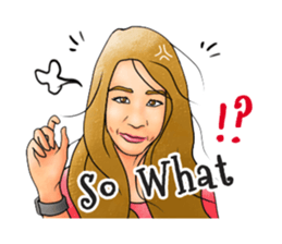 Ordinary Girl @Aha2Pro sticker #8113865