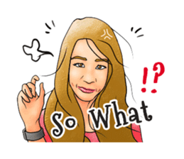 Ordinary Girl @Aha2Pro sticker #8113865