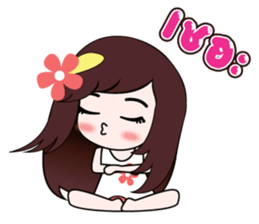 Girl Cute sticker #8114009