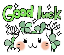 Full flowers, English sticker #8114553