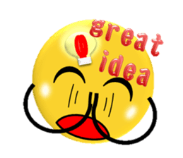 Obediently a funny "Genki maru" sticker #8115185