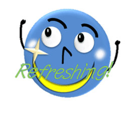 Obediently a funny "Genki maru" sticker #8115186