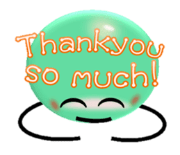 Obediently a funny "Genki maru" sticker #8115188