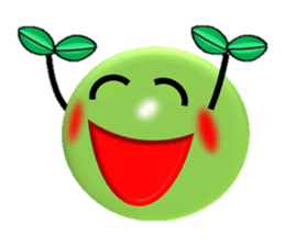 Obediently a funny "Genki maru" sticker #8115189