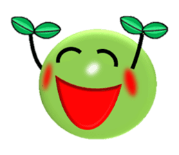 Obediently a funny "Genki maru" sticker #8115189