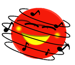 Obediently a funny "Genki maru" sticker #8115191