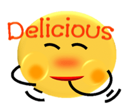 Obediently a funny "Genki maru" sticker #8115199