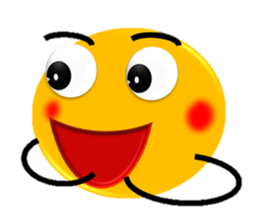 Obediently a funny "Genki maru" sticker #8115205