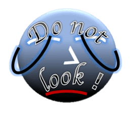 Obediently a funny "Genki maru" sticker #8115210