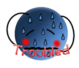 Obediently a funny "Genki maru" sticker #8115214