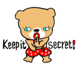 Bear Tommy sticker #8115308