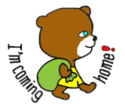 Bear Tommy sticker #8115310