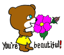 Bear Tommy sticker #8115320