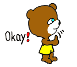 Bear Tommy sticker #8115324