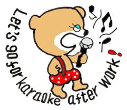 Bear Tommy sticker #8115333