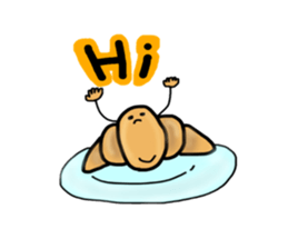 Bread&Croissant sticker #8115419