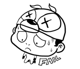 Jeez man sticker #8115502