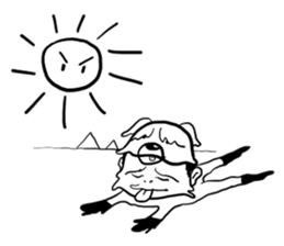 Jeez man sticker #8115505