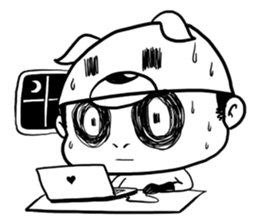 Jeez man sticker #8115515