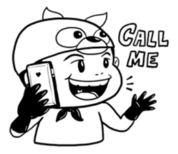 Jeez man sticker #8115520