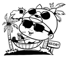 Jeez man sticker #8115521