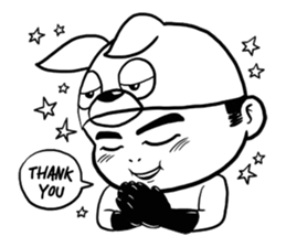 Jeez man sticker #8115529