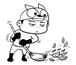 Jeez man sticker #8115534