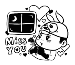 Jeez man sticker #8115538