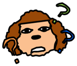 Toy poodle aunt sticker #8115910