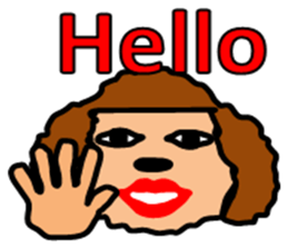 Toy poodle aunt sticker #8115911