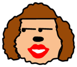 Toy poodle aunt sticker #8115927