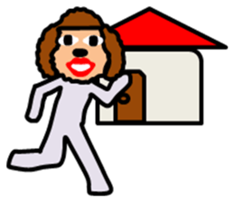 Toy poodle aunt sticker #8115937