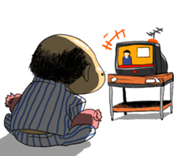 Cak Naryo The Sate Seller sticker #8116183