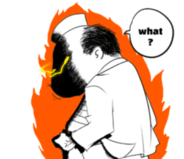 Cak Naryo The Sate Seller sticker #8116186