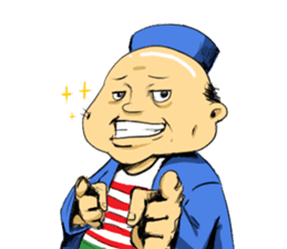 Cak Naryo The Sate Seller sticker #8116188