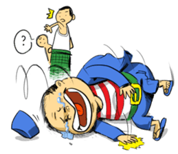 Cak Naryo The Sate Seller sticker #8116190